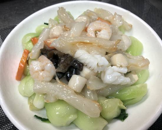 234. Braised Pig Tendon with Crab Meat 三鮮蹄筋